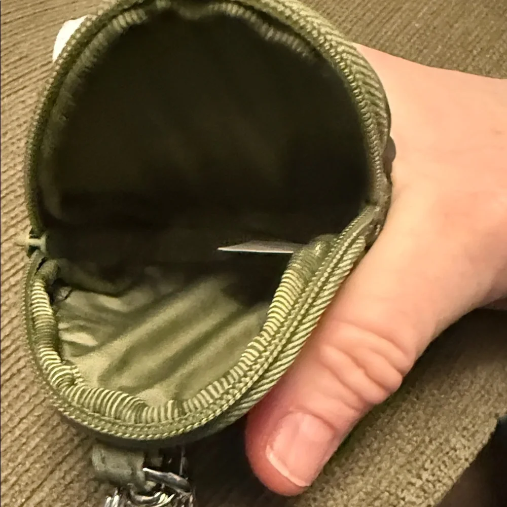 BNWT- PINK Victoria's Secret Camouflage Coin Pouch, Bag Charm